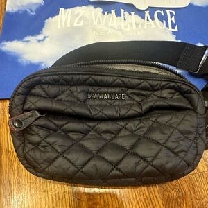 Mz wallace black metro belt bag